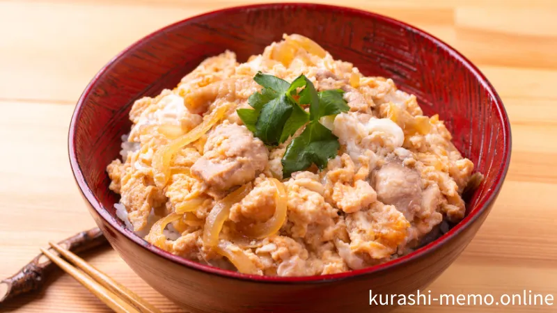 もも肉があう親子丼